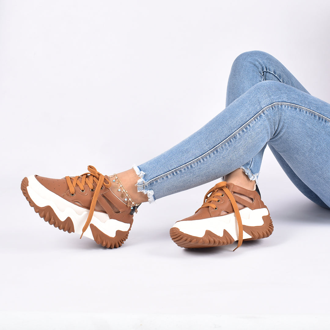 Tenis Chunky para Mujer Suela Gruesa